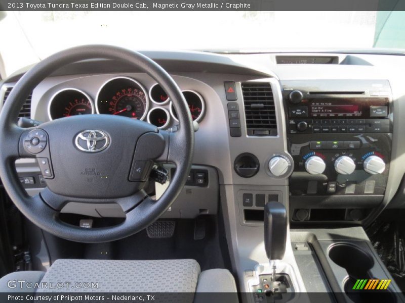 Magnetic Gray Metallic / Graphite 2013 Toyota Tundra Texas Edition Double Cab