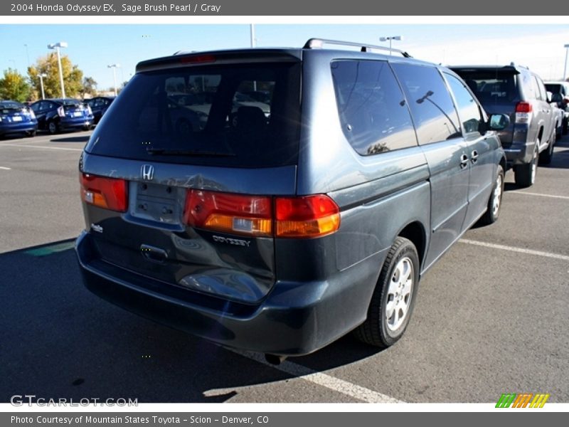 Sage Brush Pearl / Gray 2004 Honda Odyssey EX