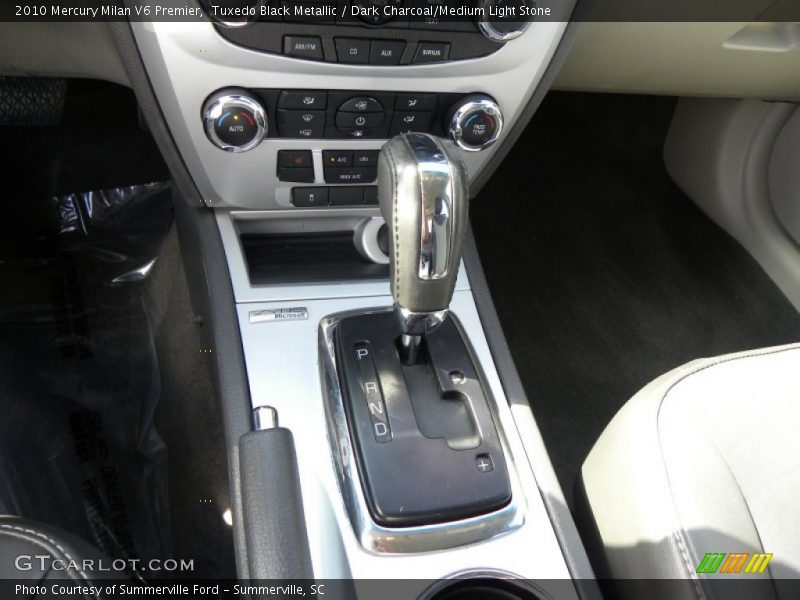 Tuxedo Black Metallic / Dark Charcoal/Medium Light Stone 2010 Mercury Milan V6 Premier