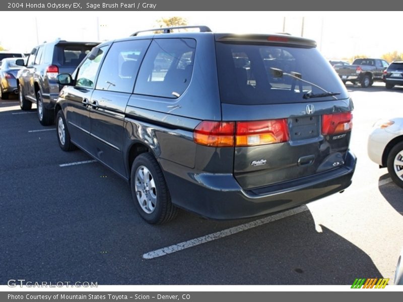 Sage Brush Pearl / Gray 2004 Honda Odyssey EX