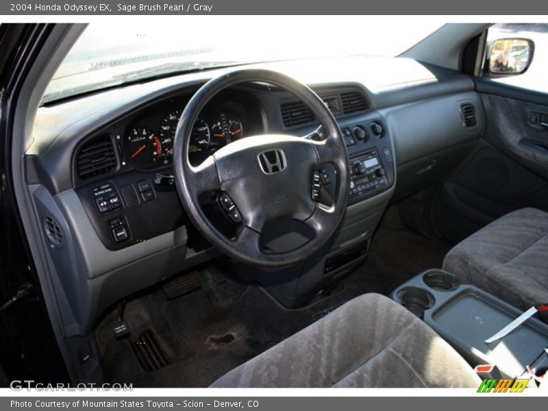 Sage Brush Pearl / Gray 2004 Honda Odyssey EX