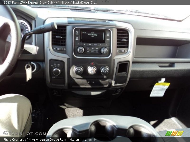 Black / Black/Diesel Gray 2013 Ram 1500 Express Crew Cab 4x4