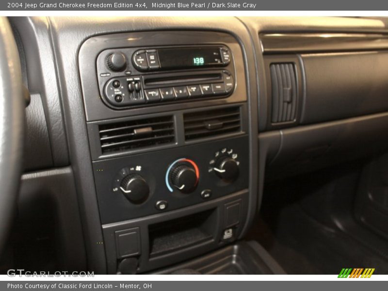 Controls of 2004 Grand Cherokee Freedom Edition 4x4