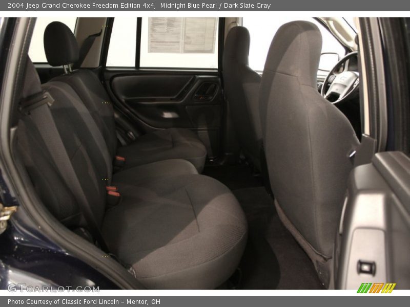 Rear Seat of 2004 Grand Cherokee Freedom Edition 4x4
