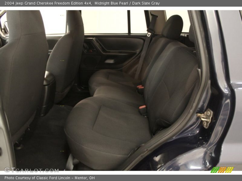Rear Seat of 2004 Grand Cherokee Freedom Edition 4x4