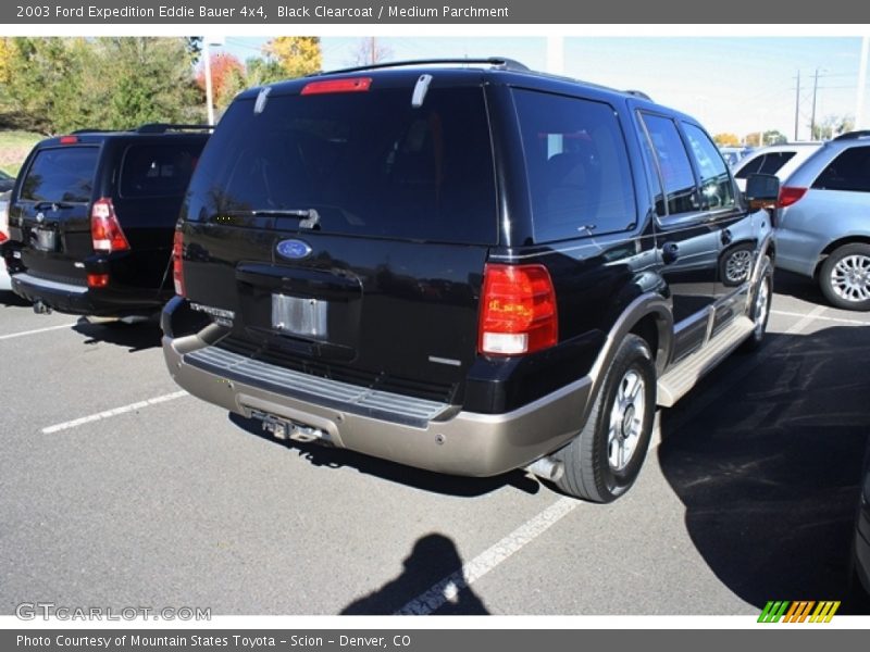 Black Clearcoat / Medium Parchment 2003 Ford Expedition Eddie Bauer 4x4