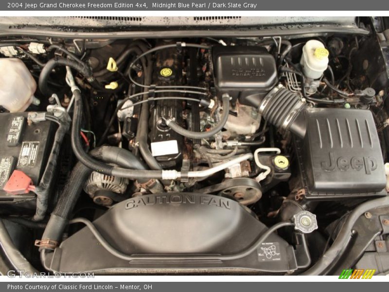  2004 Grand Cherokee Freedom Edition 4x4 Engine - 4.0 Liter OHV 12V Inline 6 Cylinder