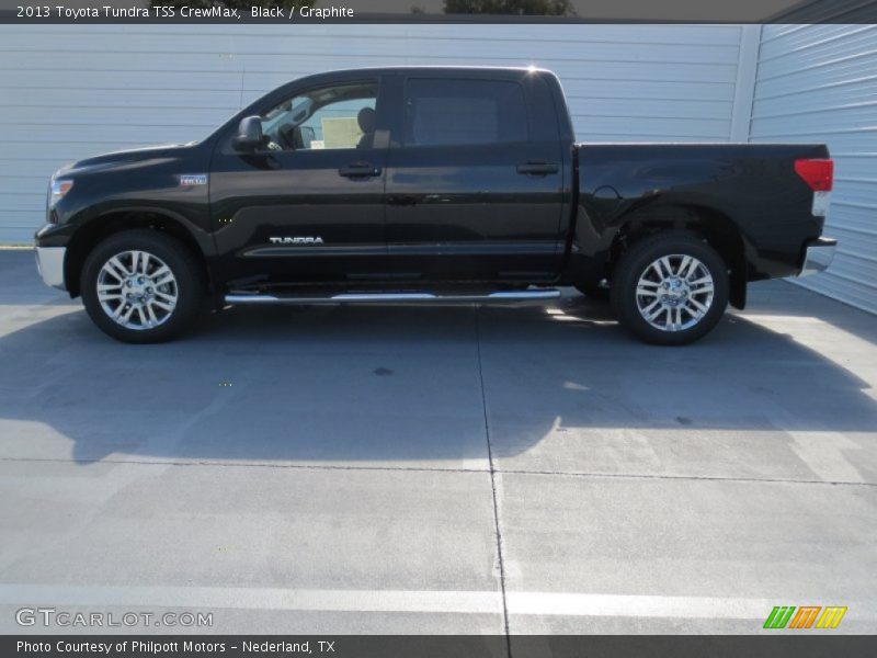 Black / Graphite 2013 Toyota Tundra TSS CrewMax