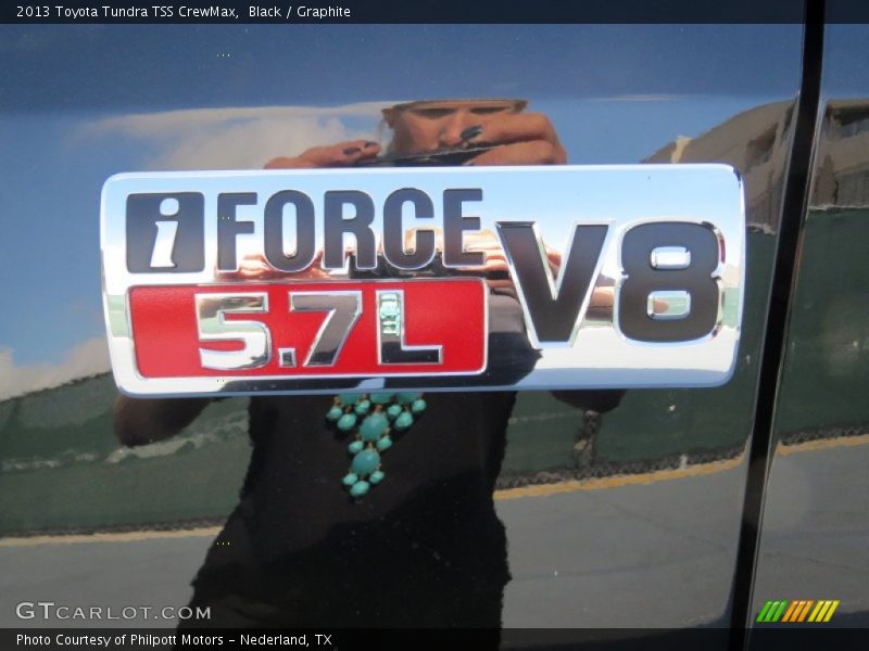 Black / Graphite 2013 Toyota Tundra TSS CrewMax