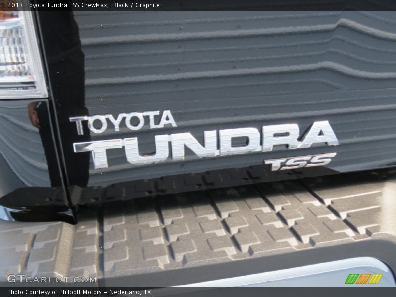 Black / Graphite 2013 Toyota Tundra TSS CrewMax