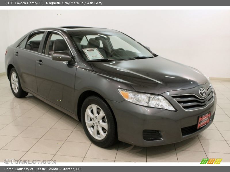 Magnetic Gray Metallic / Ash Gray 2010 Toyota Camry LE