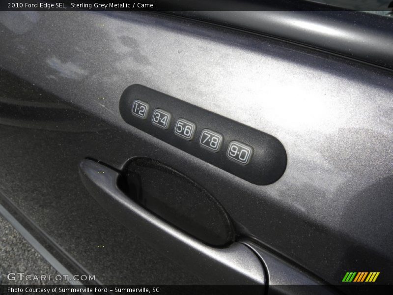 Sterling Grey Metallic / Camel 2010 Ford Edge SEL