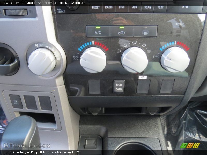 Black / Graphite 2013 Toyota Tundra TSS CrewMax