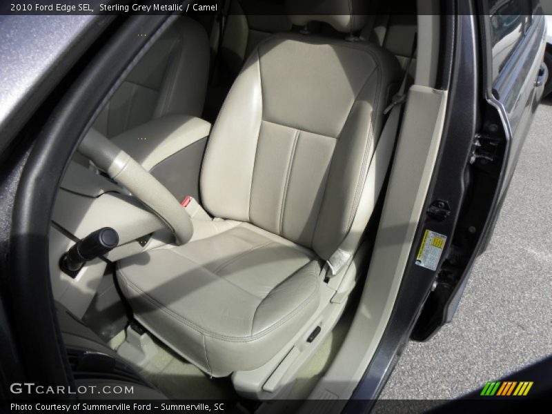 Sterling Grey Metallic / Camel 2010 Ford Edge SEL