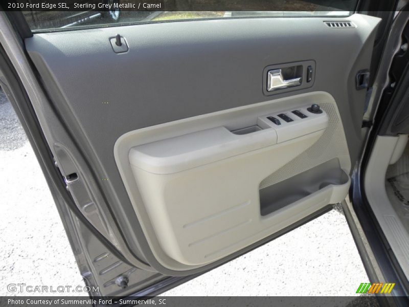 Sterling Grey Metallic / Camel 2010 Ford Edge SEL