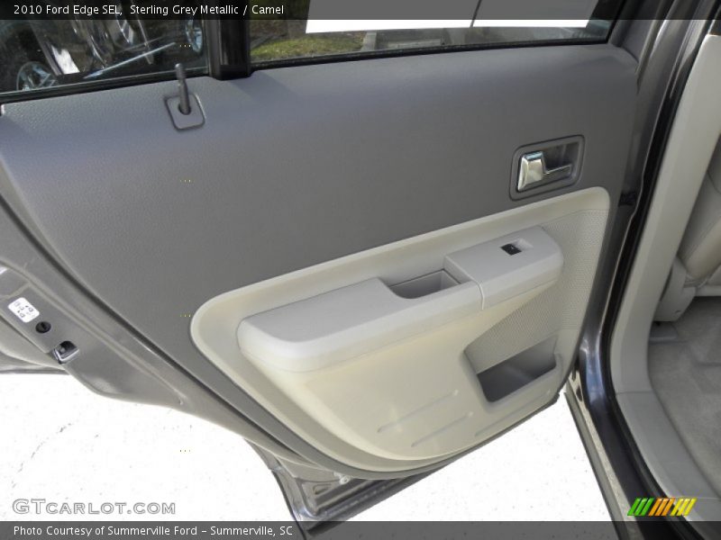 Sterling Grey Metallic / Camel 2010 Ford Edge SEL