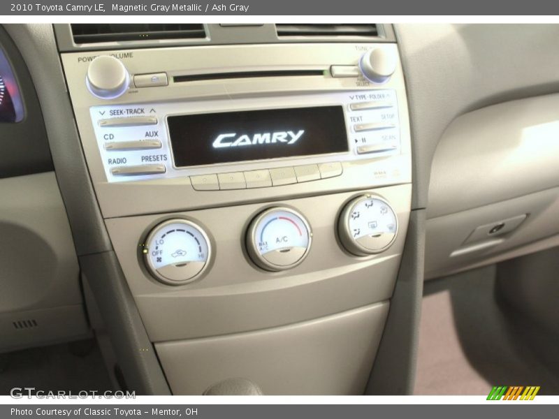 Magnetic Gray Metallic / Ash Gray 2010 Toyota Camry LE