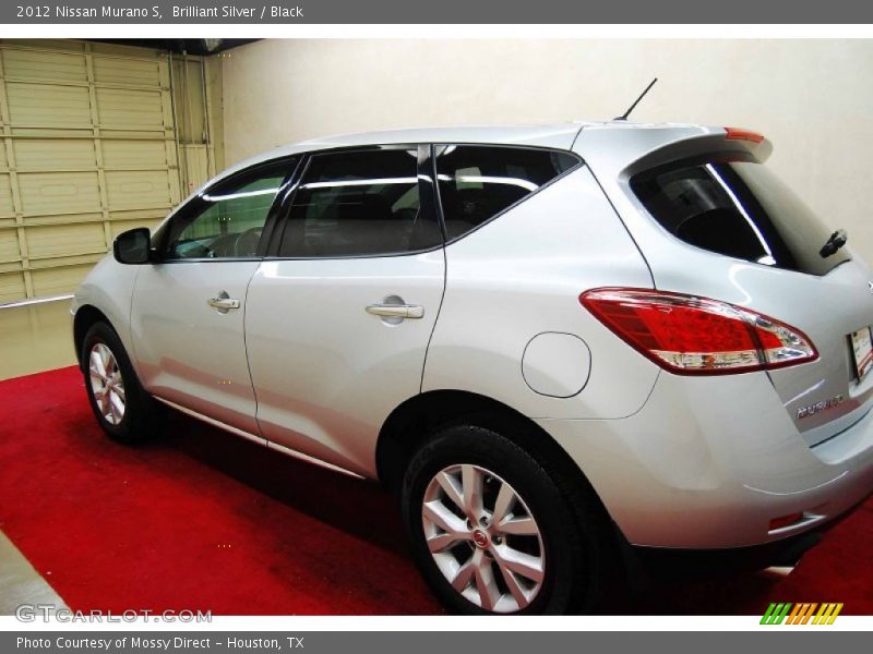 Brilliant Silver / Black 2012 Nissan Murano S