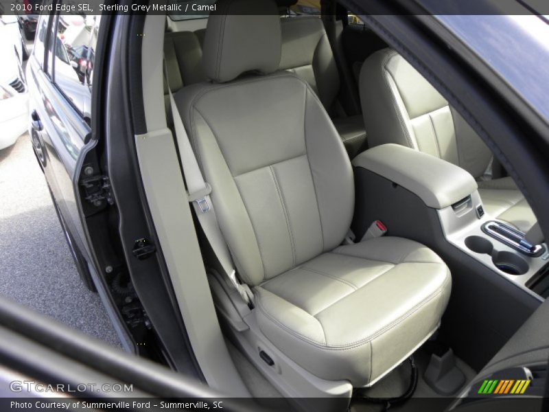 Sterling Grey Metallic / Camel 2010 Ford Edge SEL