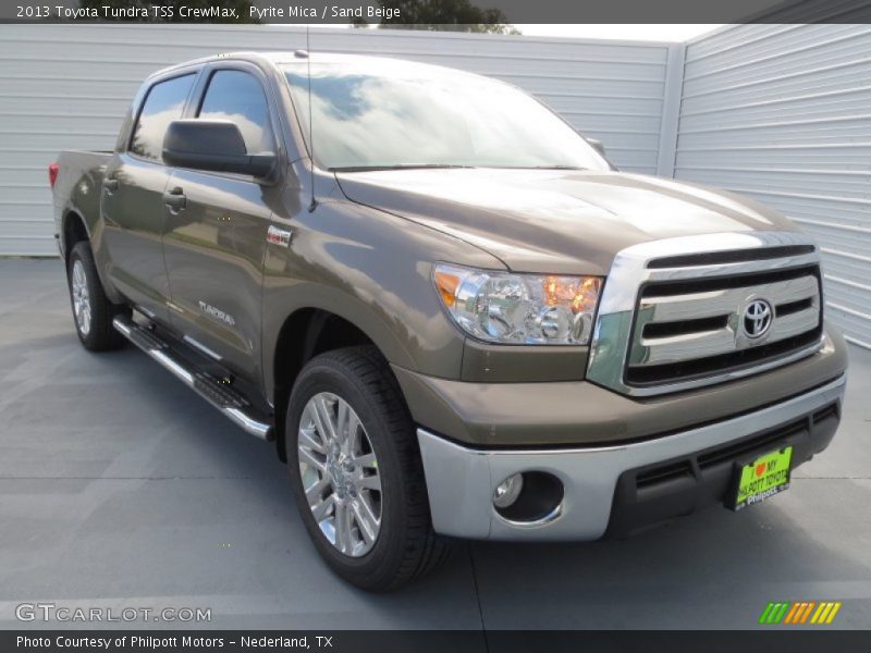 Pyrite Mica / Sand Beige 2013 Toyota Tundra TSS CrewMax