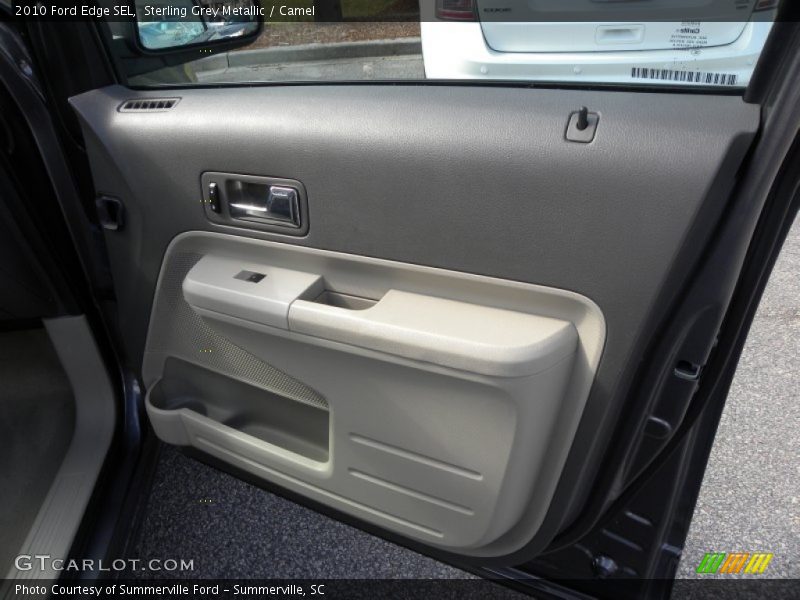 Sterling Grey Metallic / Camel 2010 Ford Edge SEL