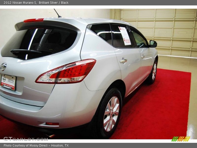 Brilliant Silver / Black 2012 Nissan Murano S
