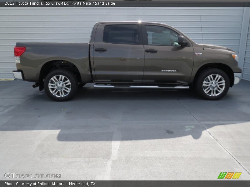 Pyrite Mica / Sand Beige 2013 Toyota Tundra TSS CrewMax