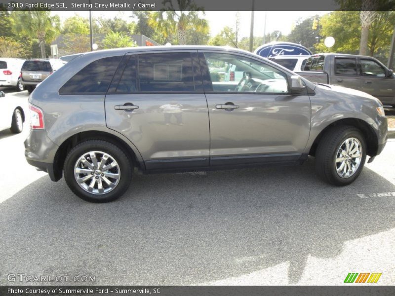 Sterling Grey Metallic / Camel 2010 Ford Edge SEL