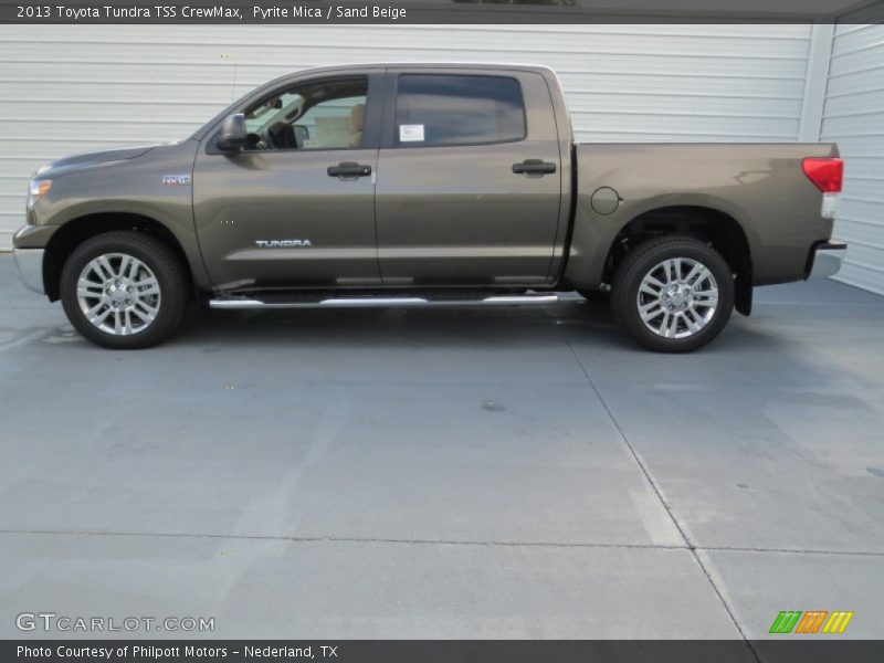 Pyrite Mica / Sand Beige 2013 Toyota Tundra TSS CrewMax
