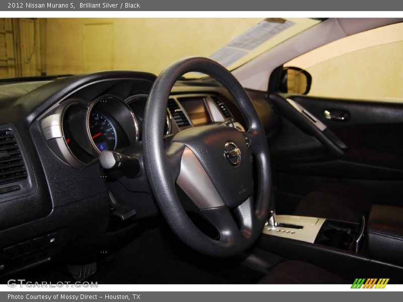 Brilliant Silver / Black 2012 Nissan Murano S
