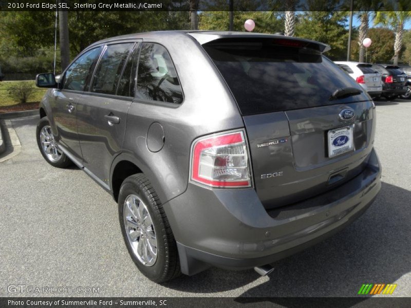 Sterling Grey Metallic / Camel 2010 Ford Edge SEL
