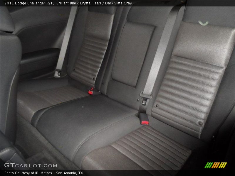 Brilliant Black Crystal Pearl / Dark Slate Gray 2011 Dodge Challenger R/T
