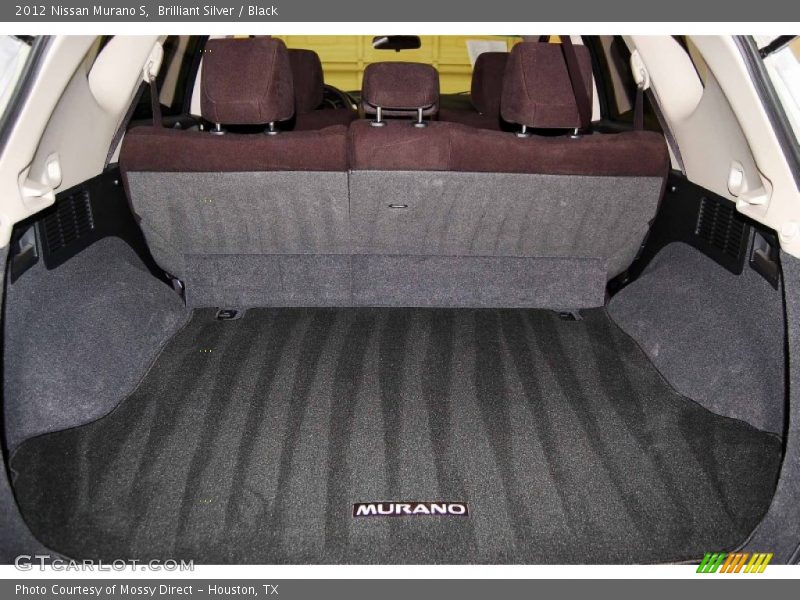 Brilliant Silver / Black 2012 Nissan Murano S