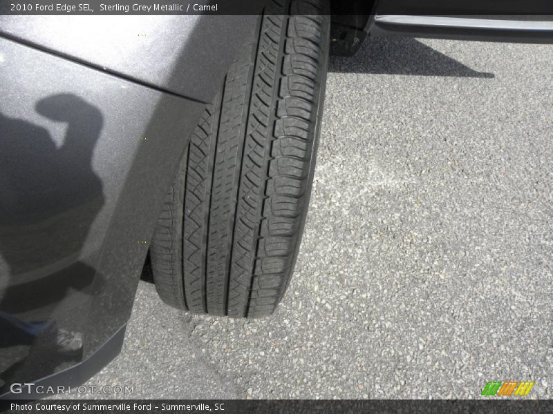 Sterling Grey Metallic / Camel 2010 Ford Edge SEL