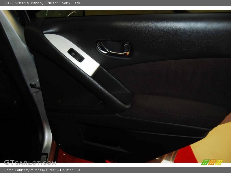 Brilliant Silver / Black 2012 Nissan Murano S