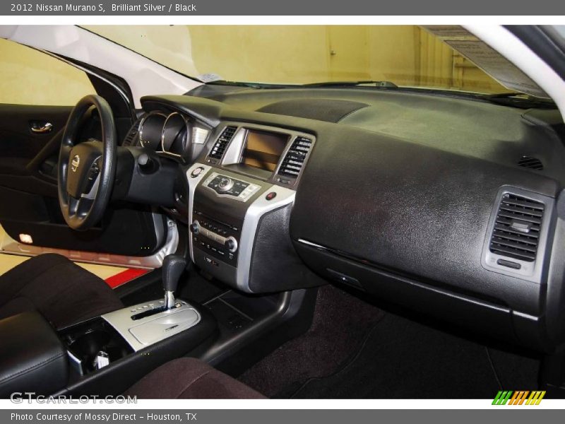 Brilliant Silver / Black 2012 Nissan Murano S