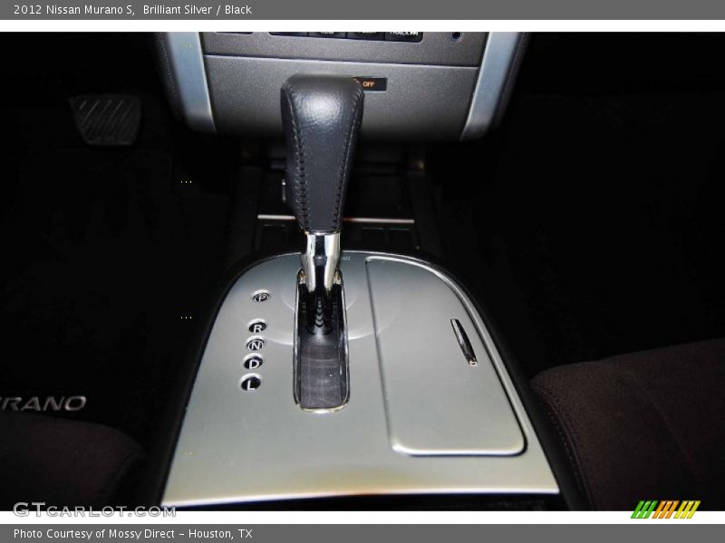 Brilliant Silver / Black 2012 Nissan Murano S