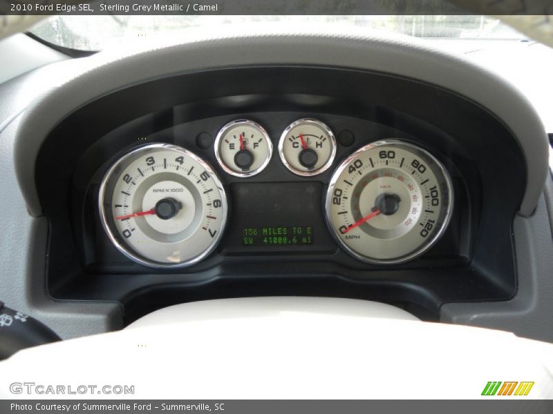 Sterling Grey Metallic / Camel 2010 Ford Edge SEL