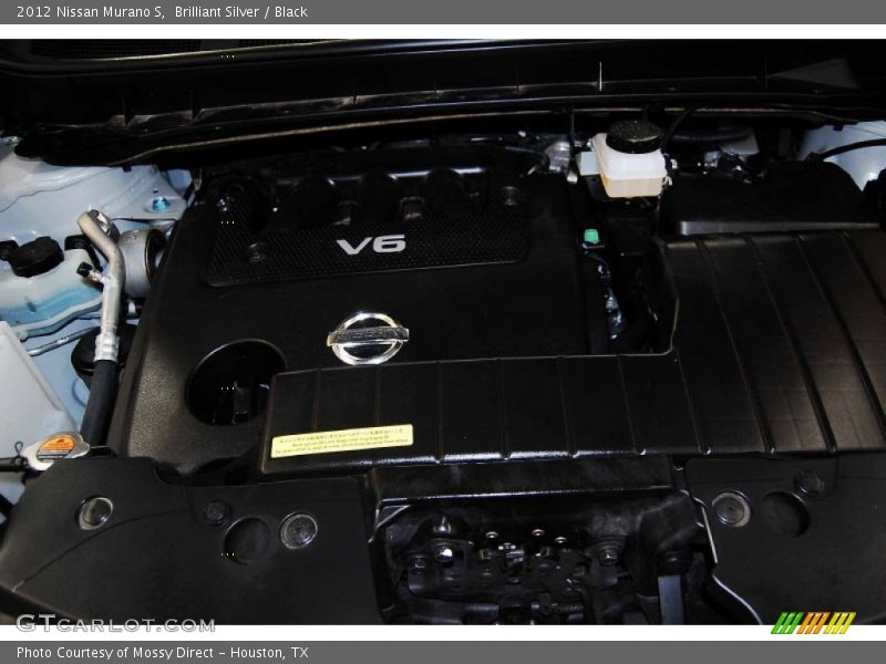 Brilliant Silver / Black 2012 Nissan Murano S