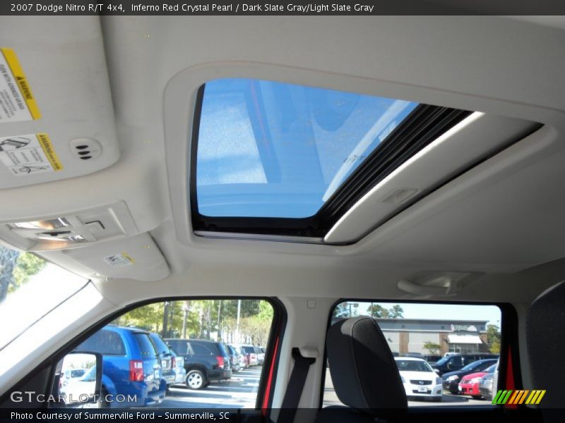 Inferno Red Crystal Pearl / Dark Slate Gray/Light Slate Gray 2007 Dodge Nitro R/T 4x4