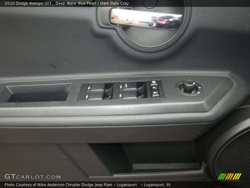 Deep Water Blue Pearl / Dark Slate Gray 2010 Dodge Avenger SXT