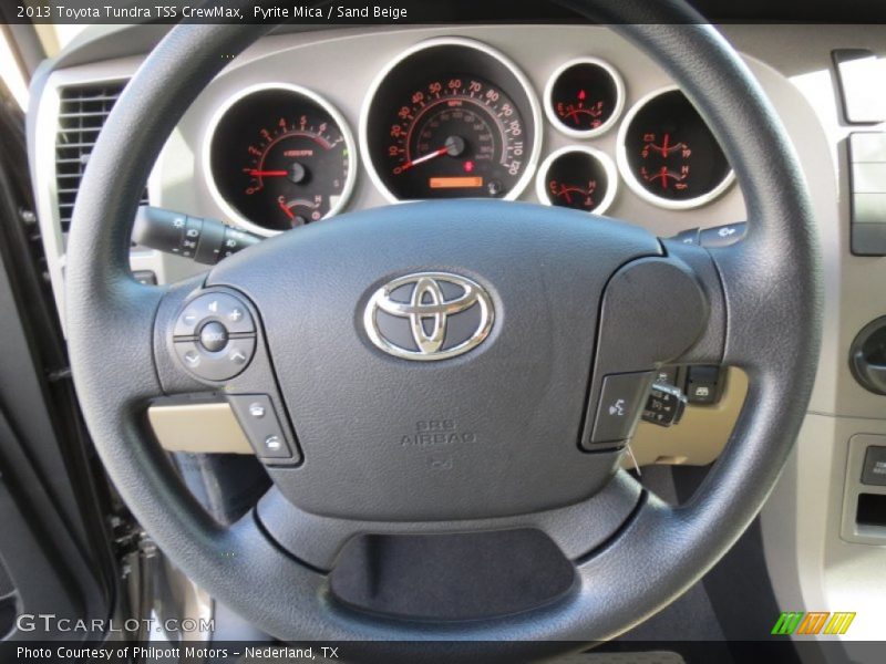 Pyrite Mica / Sand Beige 2013 Toyota Tundra TSS CrewMax