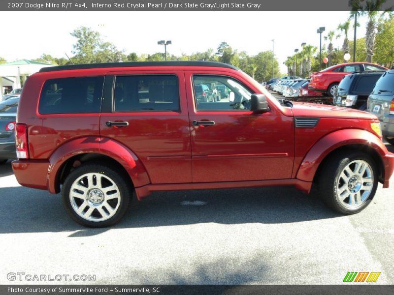 Inferno Red Crystal Pearl / Dark Slate Gray/Light Slate Gray 2007 Dodge Nitro R/T 4x4