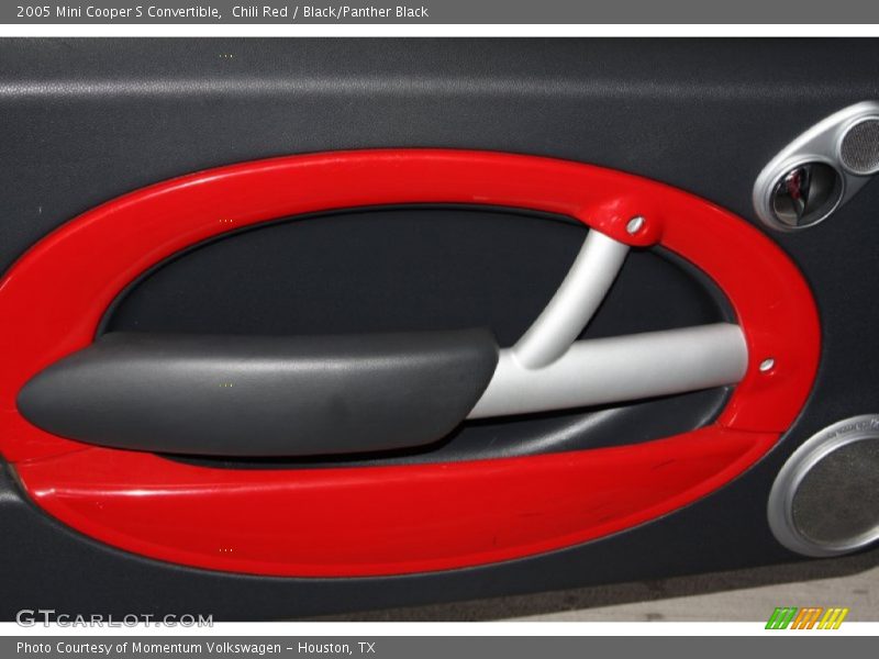 Chili Red / Black/Panther Black 2005 Mini Cooper S Convertible