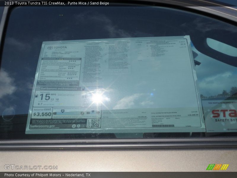 Pyrite Mica / Sand Beige 2013 Toyota Tundra TSS CrewMax