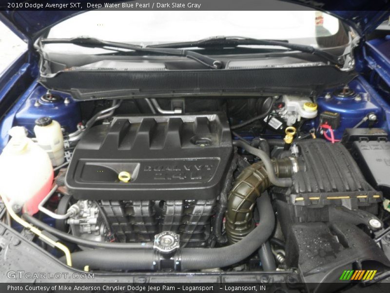 Deep Water Blue Pearl / Dark Slate Gray 2010 Dodge Avenger SXT