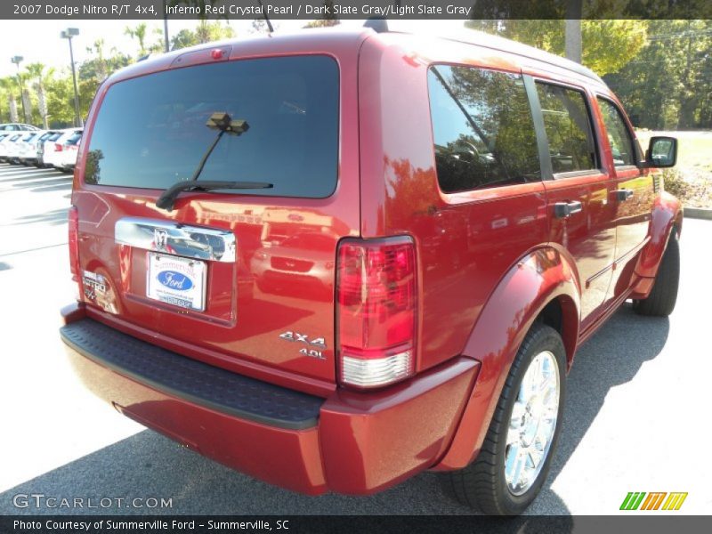 Inferno Red Crystal Pearl / Dark Slate Gray/Light Slate Gray 2007 Dodge Nitro R/T 4x4