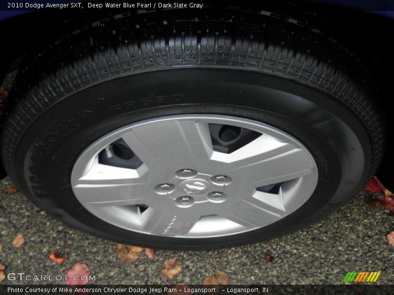 Deep Water Blue Pearl / Dark Slate Gray 2010 Dodge Avenger SXT