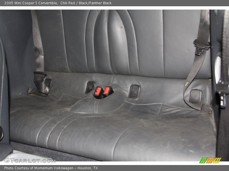 Chili Red / Black/Panther Black 2005 Mini Cooper S Convertible