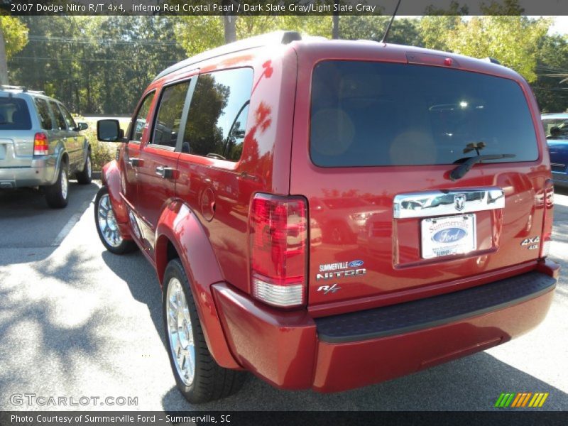 Inferno Red Crystal Pearl / Dark Slate Gray/Light Slate Gray 2007 Dodge Nitro R/T 4x4